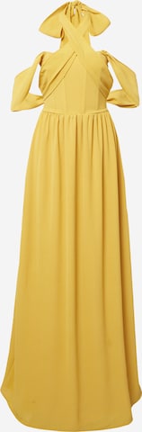 TFNC Evening Dress 'BETH' in Yellow: front