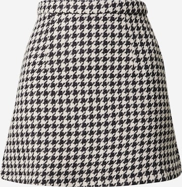 In The Style Skirt 'LORNA' in Black: front