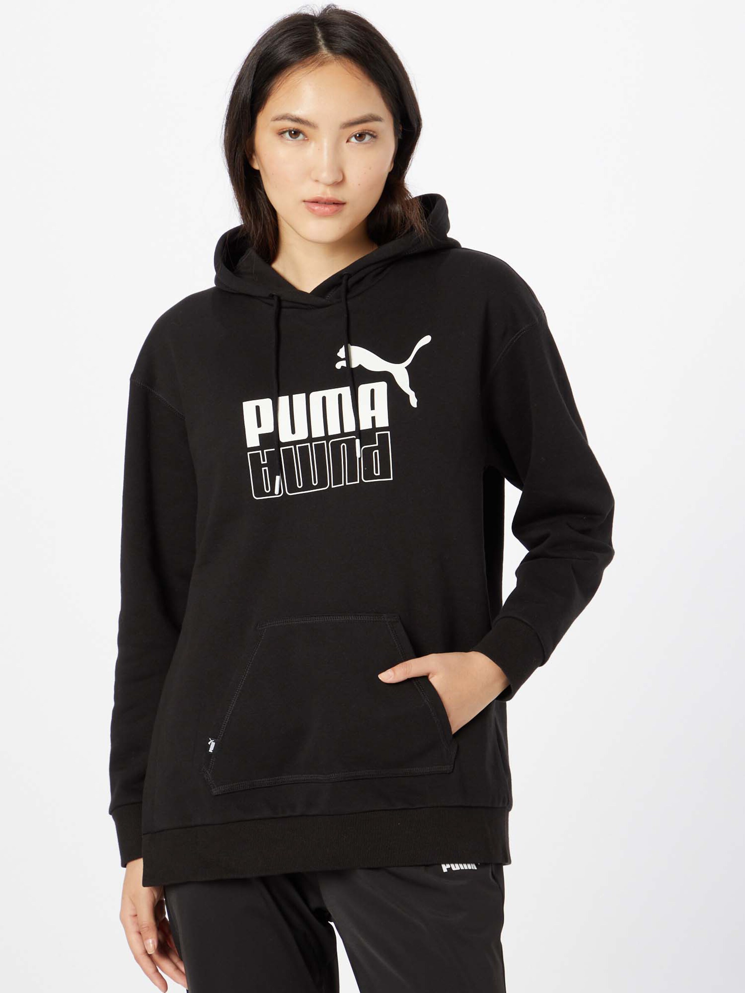 Frauen Sportarten PUMA Sweatshirt in Schwarz - LN67139 Frauen Sportarten PUMA Sweatshirt in Schwarz - LN67139