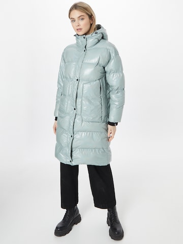 FREAKY NATION Χειμερινό παλτό 'Ice Legend' σε μπλε
