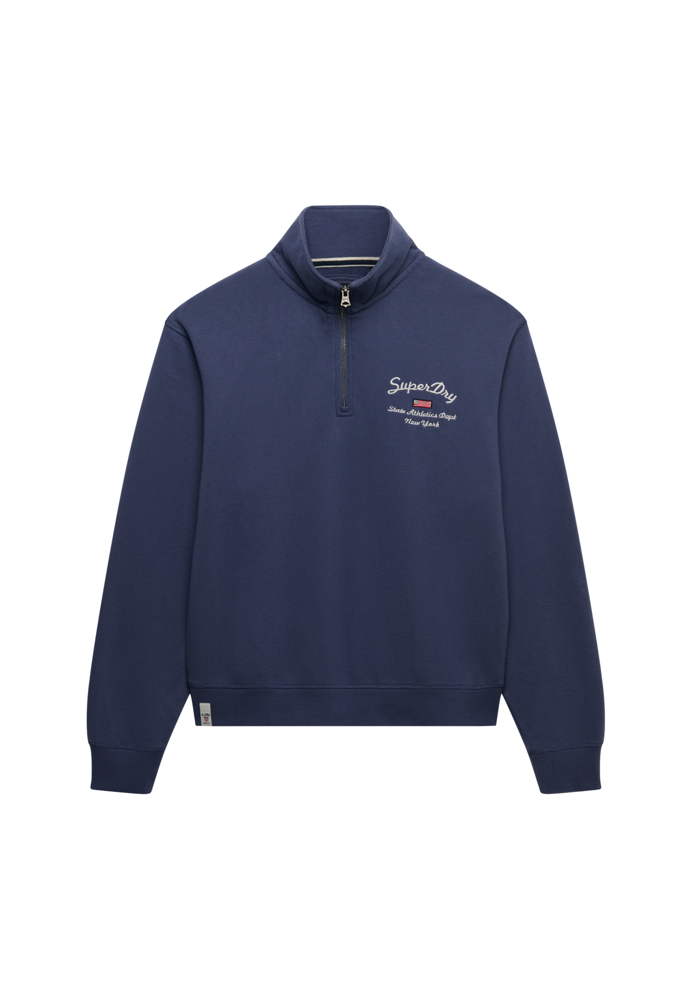 Sweat-shirt 'Athletic Essentials' Superdry & Co en bleu : devant