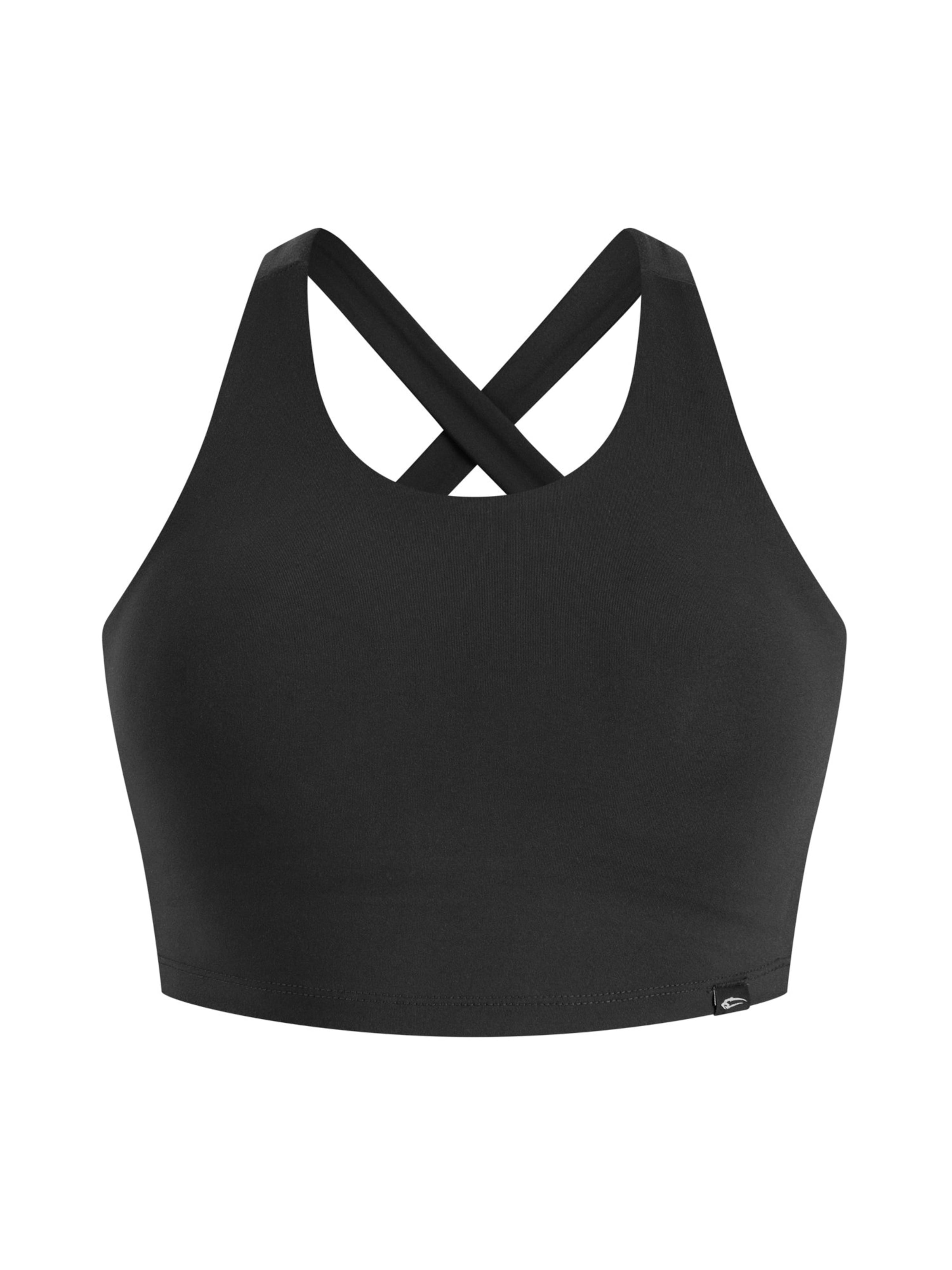 Haut de sport ' Sorea ' Smilodox en noir : devant