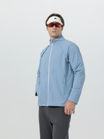 YOUTHUP Athletic Jacket 'Komfort' in Blue