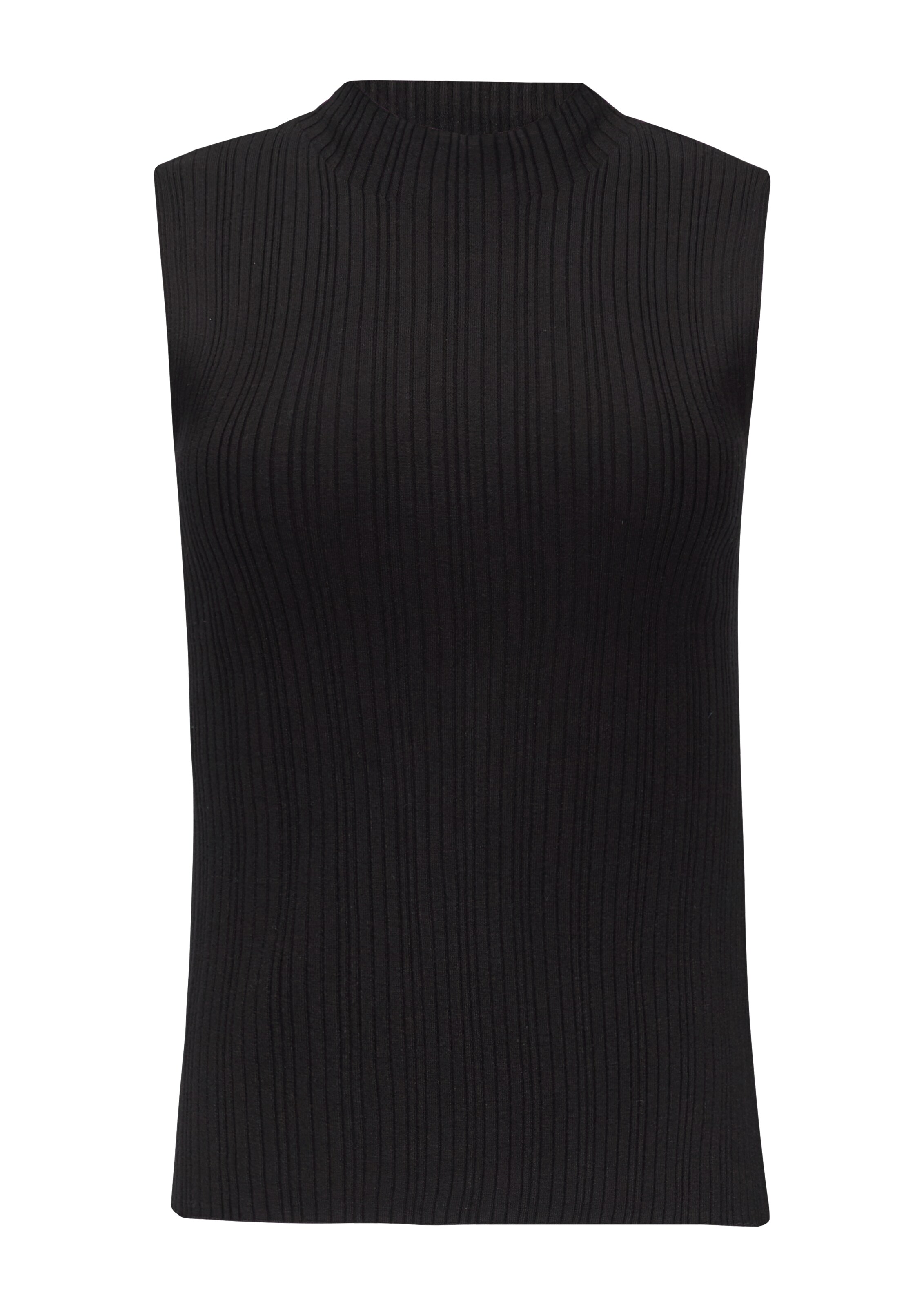 s.Oliver Top in Schwarz: Vorderseite