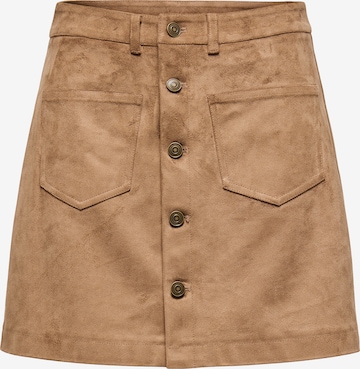 ONLY Skirt in Brown: front