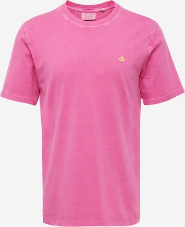 SCOTCH & SODA Μπλουζάκι σε ροζ: μπροστά