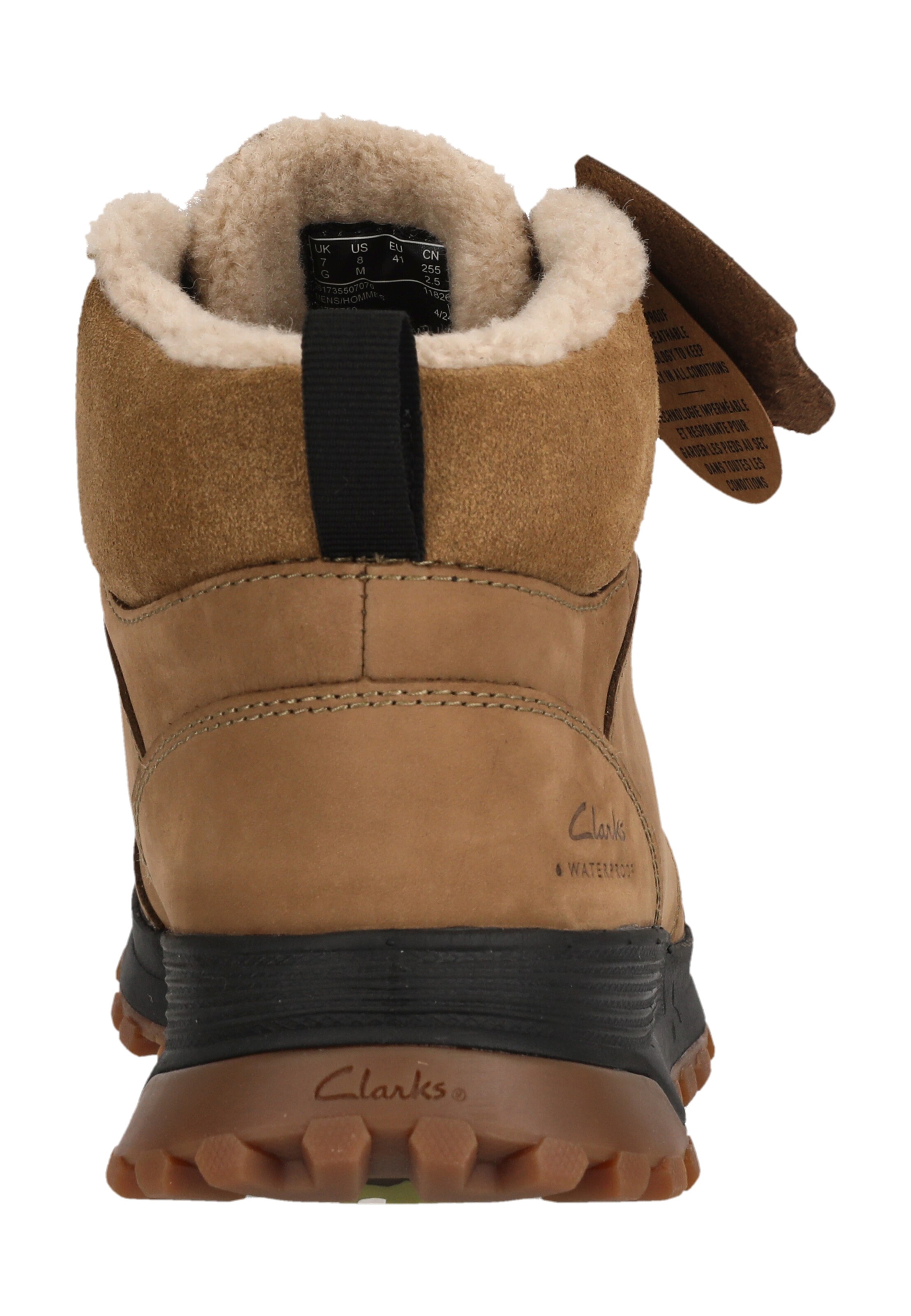 CLARKS Lace-up boots 'ATL Trek Up' in Brown