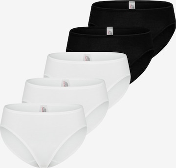 Nina von C. Slip 'Motion' in Schwarz: Vorderseite