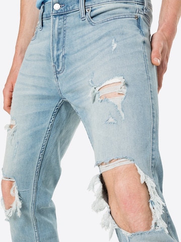 HOLLISTER Slimfit Jeans in Blauw