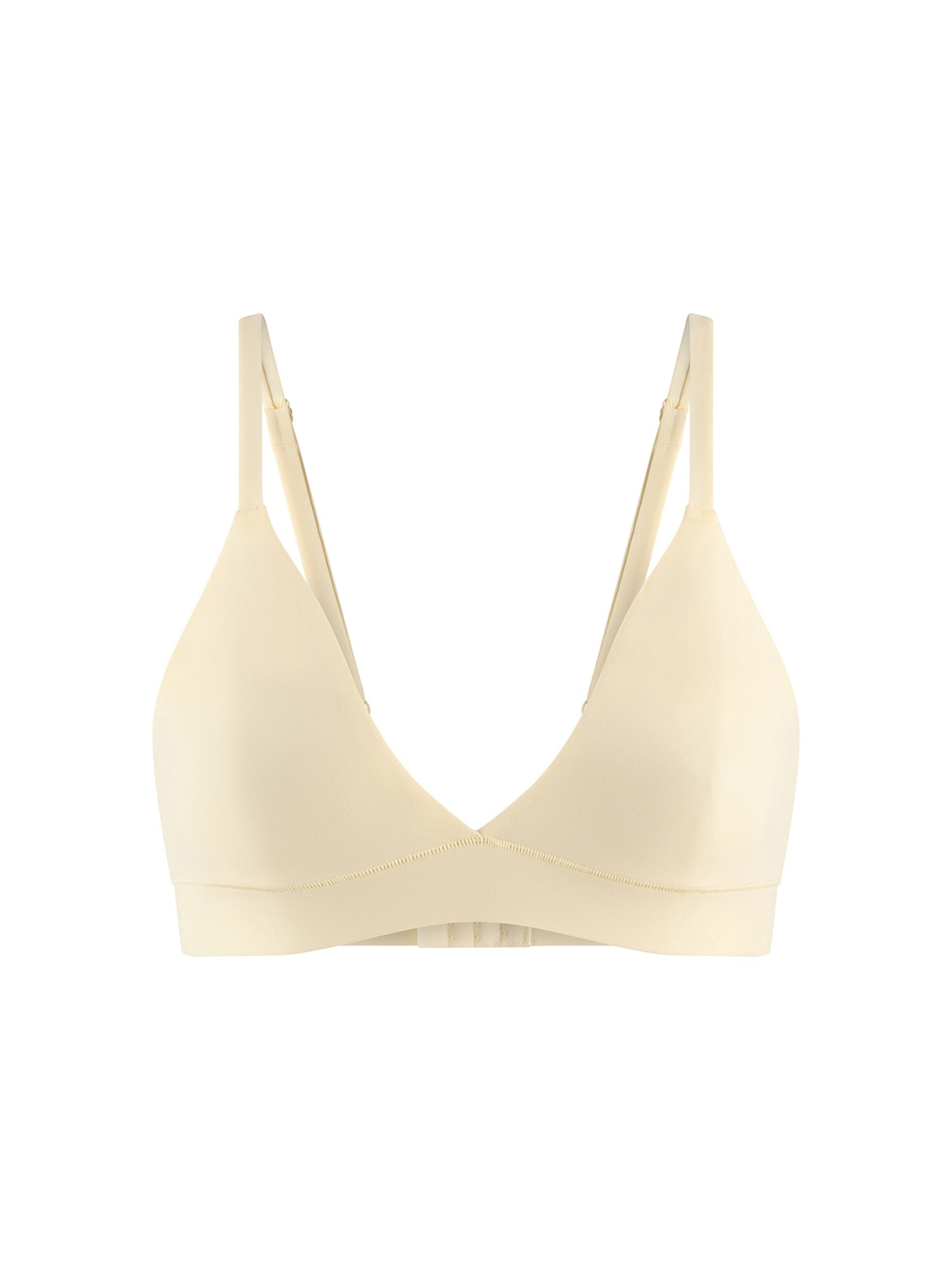 Triangolo Reggiseno 'Pure Soft' di ETAM in beige: frontale