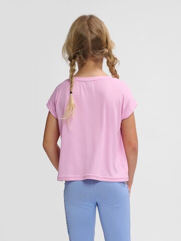 T-Shirt fonctionnel Hummel en rose