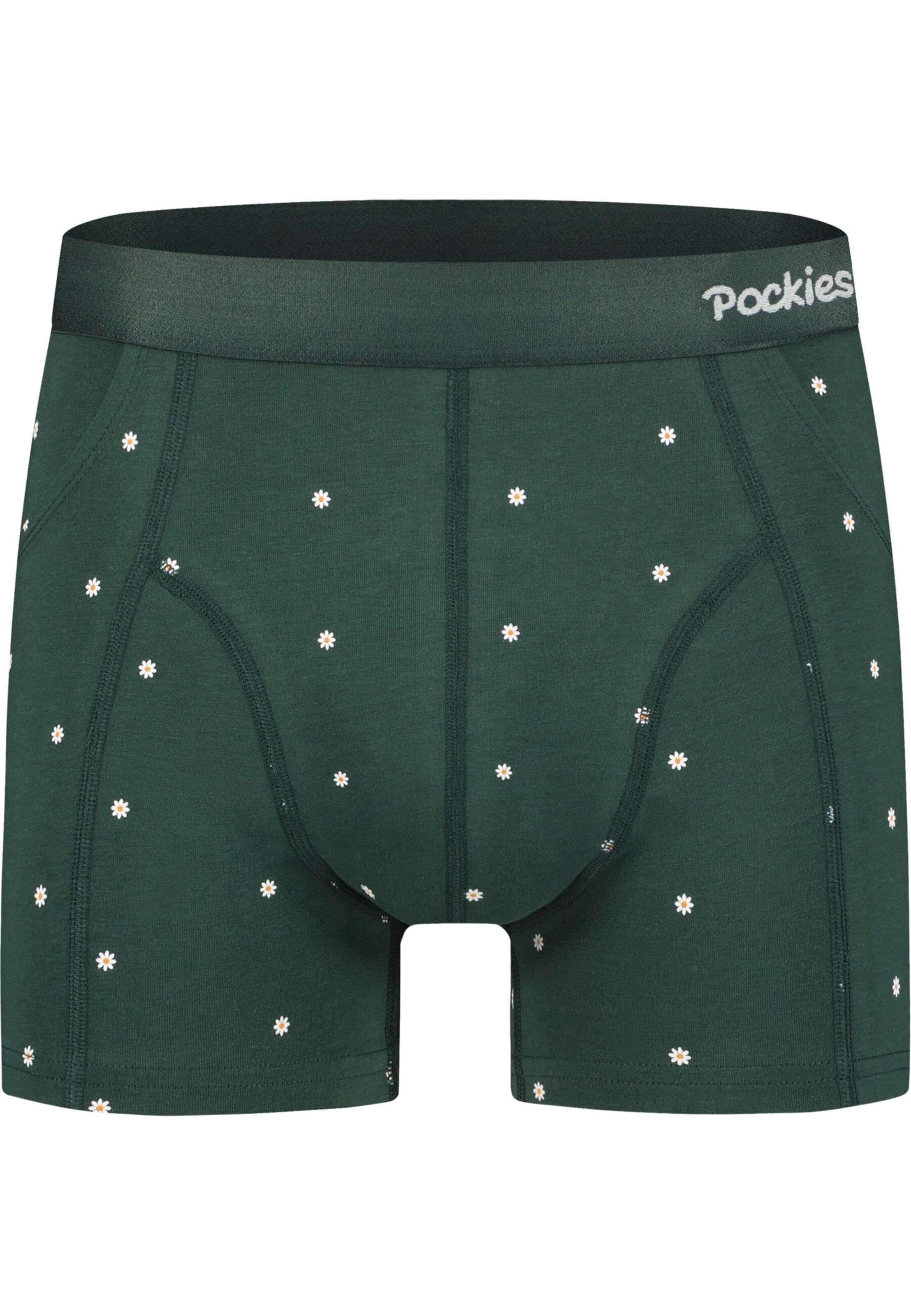 Pockies Boxerky – zelená: přední strana