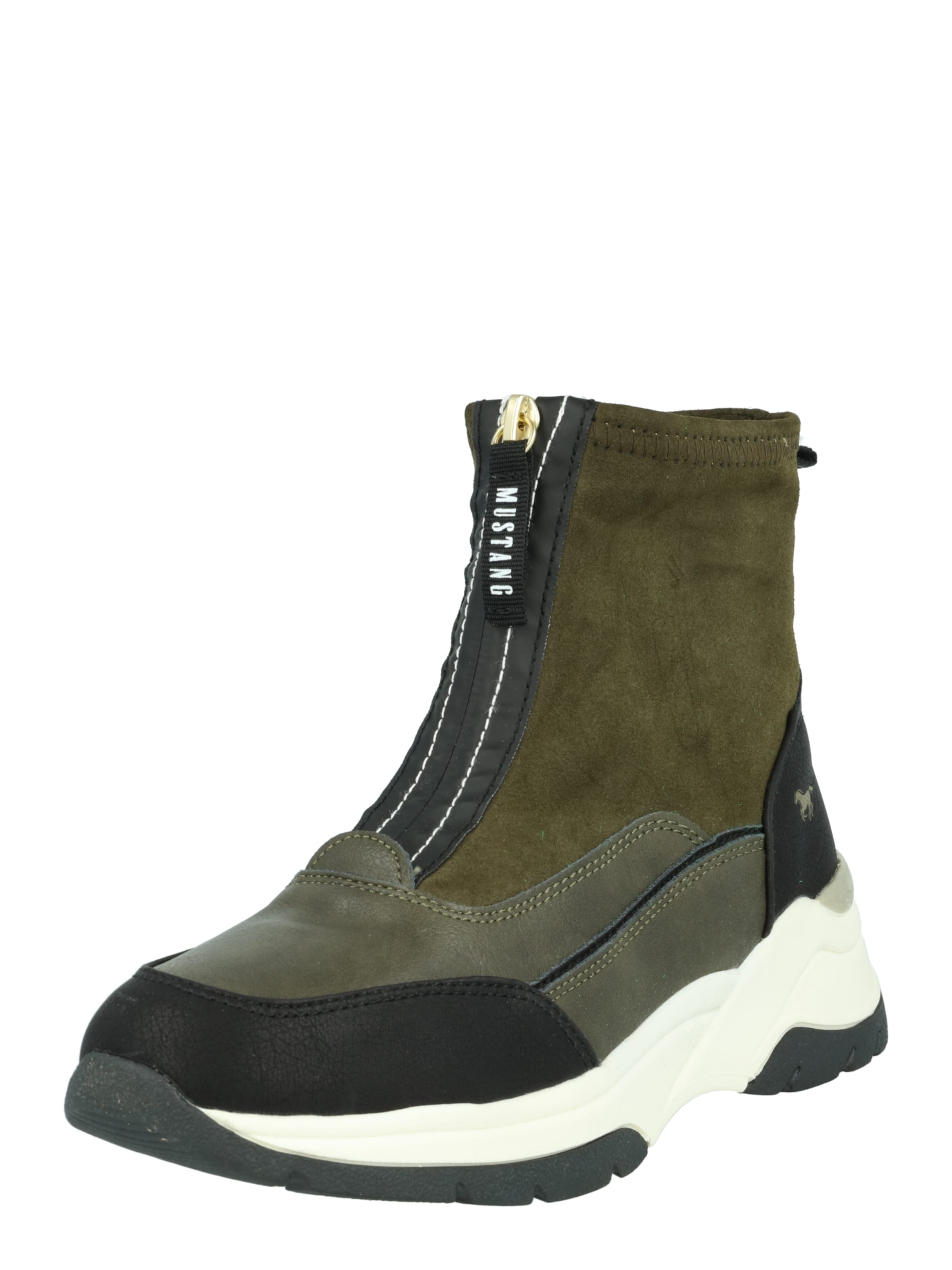 MUSTANG Stiefelette in Grün: Vorderseite