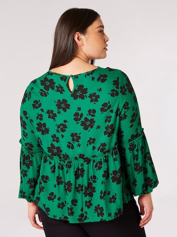 Apricot Blouse in Green