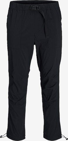 JACK & JONES Tapered Broek 'Gordon Uno' in Zwart: voorkant