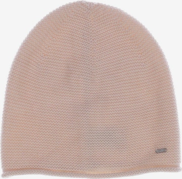 OPUS Hat & Cap in One size in Beige: front