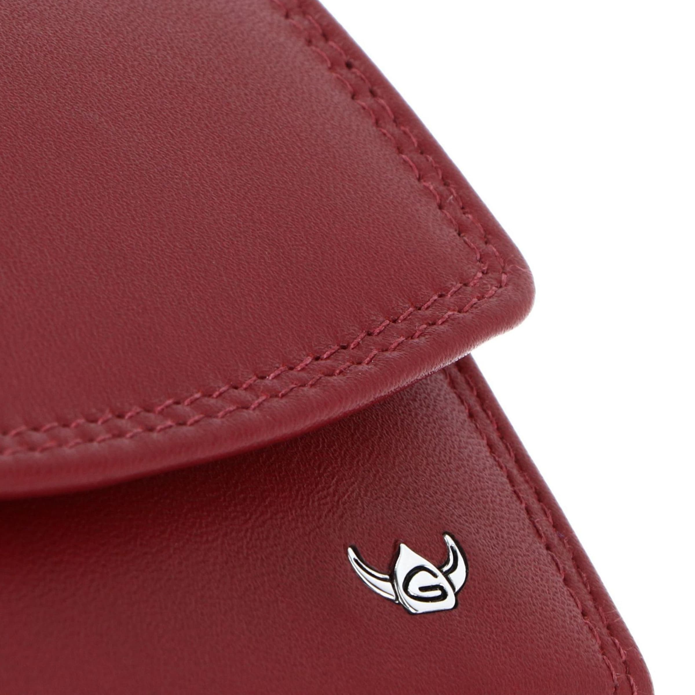Porte-monnaies GOLDEN HEAD en rouge