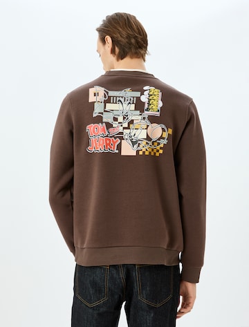 Koton Sweatshirt in Brown: front