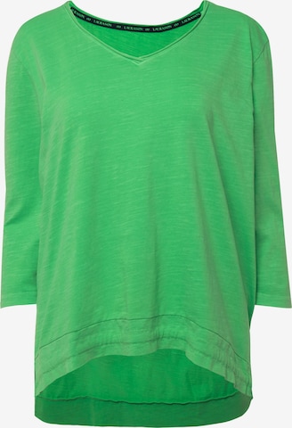 LAURASØN Shirt in Groen: voorkant