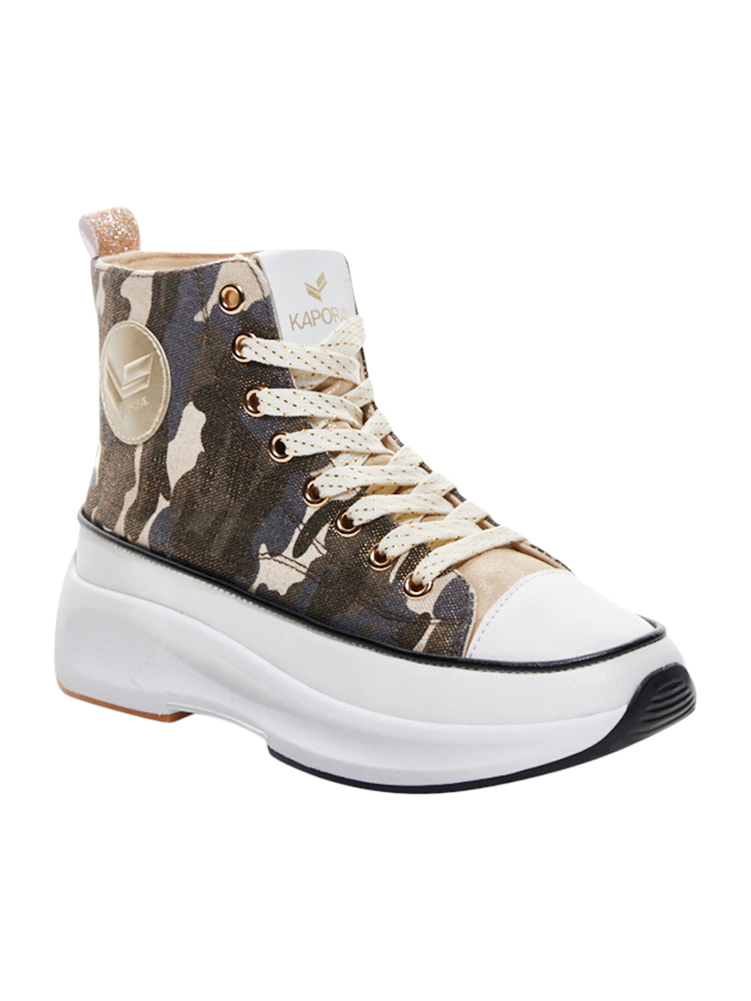 Baskets hautes Kaporal en vert