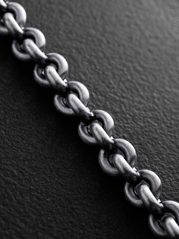 REYTEL Armband 'MACHT' in Zilver