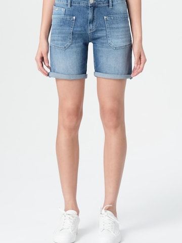 M.O.D MIRACLE OF DENIM - Pierna ancha Vaquero en azul
