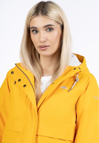 Manteau fonctionnel Schmuddelwedda en jaune