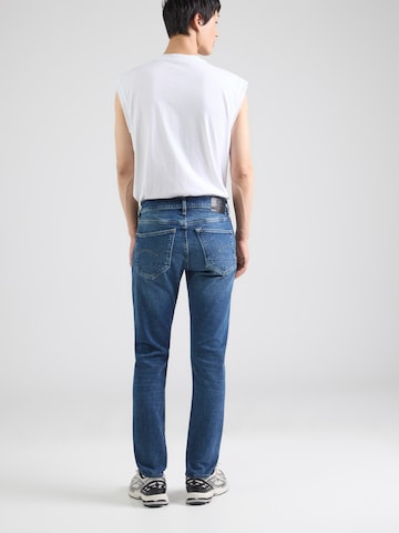 G-STAR Slimfit Jeans '3301' i blå: baksida