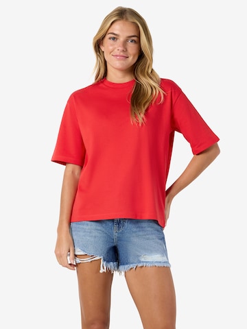 Noisy may Μπλουζάκι 'NMKIM' σε κόκκινο: μπροστά