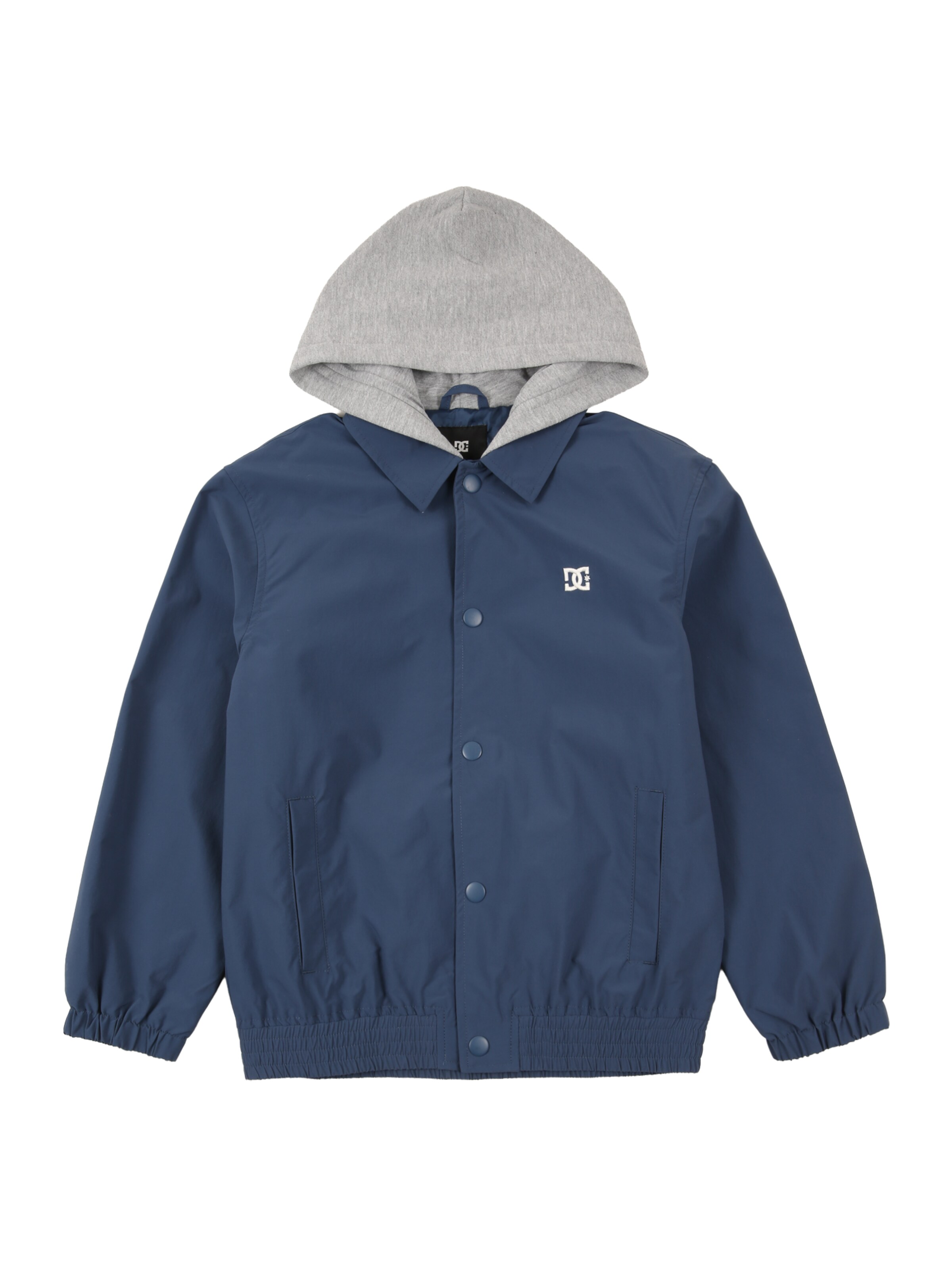 DC Shoes Спортно яке в синьо: отпред