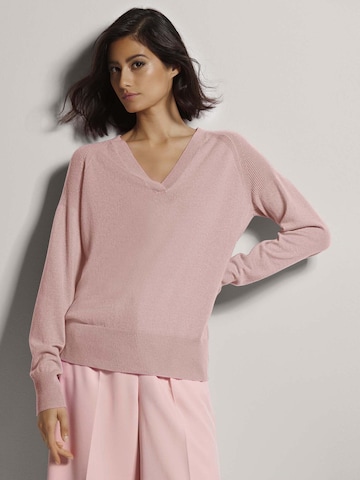 Pull-over MADELEINE en rose : devant