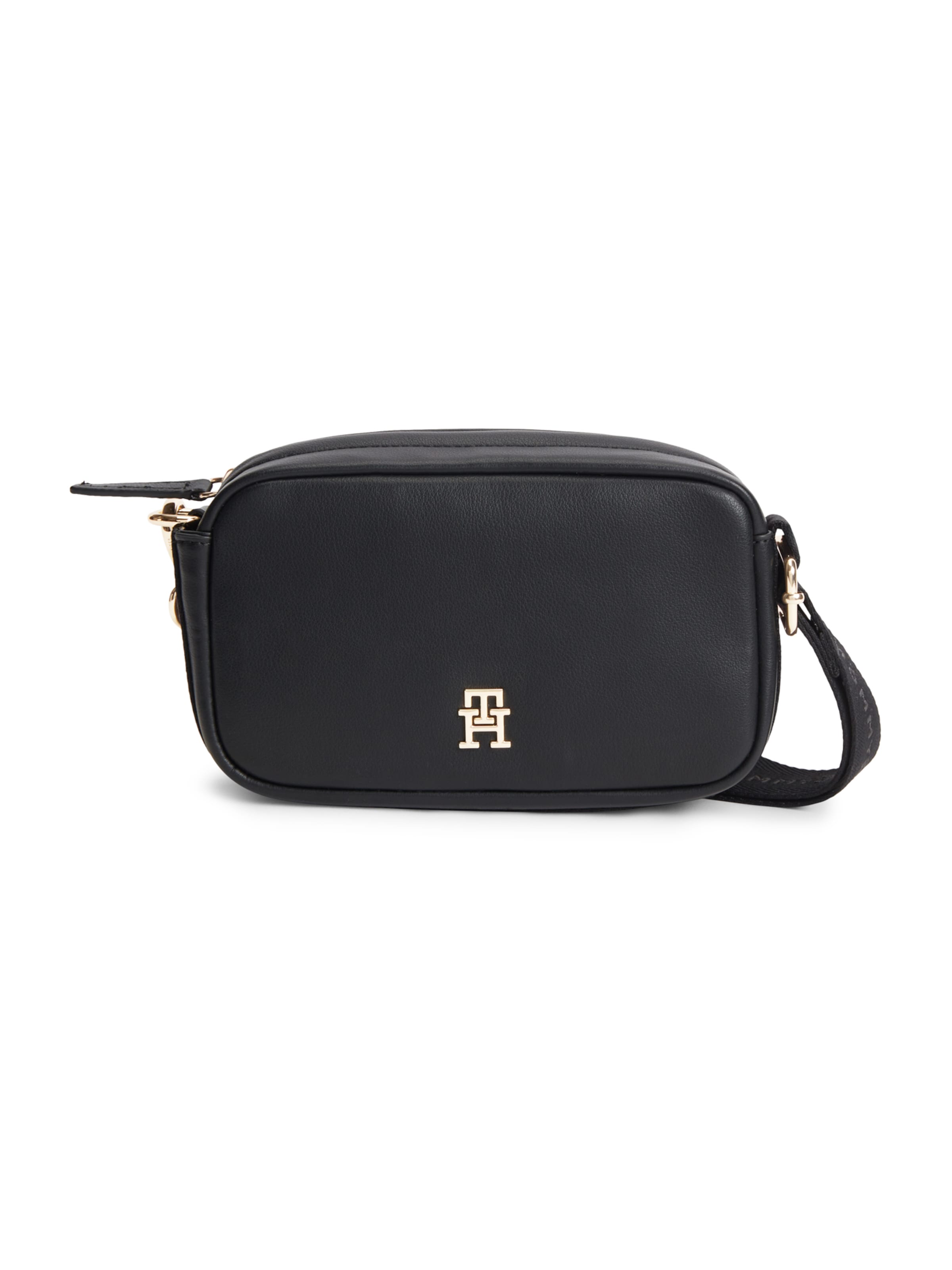 TOMMY HILFIGER Crossbody bag in Black: front