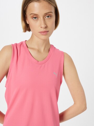 rožinė PUMA Sportiniai marškinėliai be rankovių