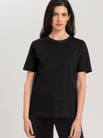 Hanro Shirt 'Natural' in Black: front