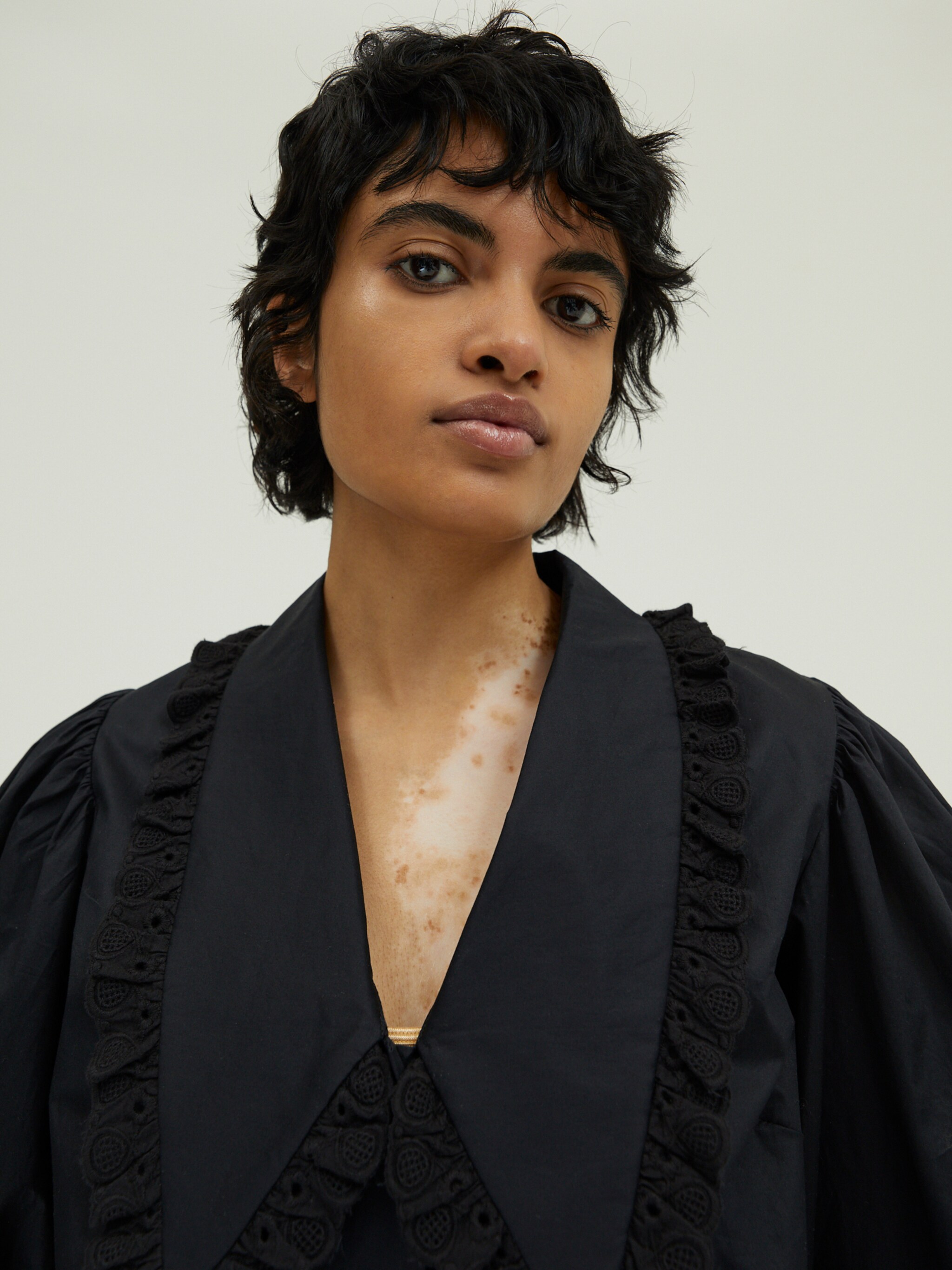 EDITED Producten Blouse 'Adele' Zwart
