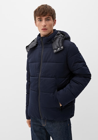 s.Oliver Winter Jacket in Blue: front