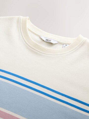 T-Shirt Next en blanc