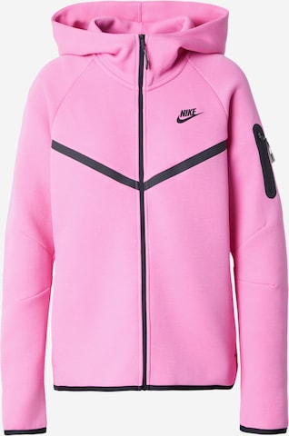 Nike Sportswear Collegetakki 'TCH FLC' värissä vaaleanpunainen: etupuoli