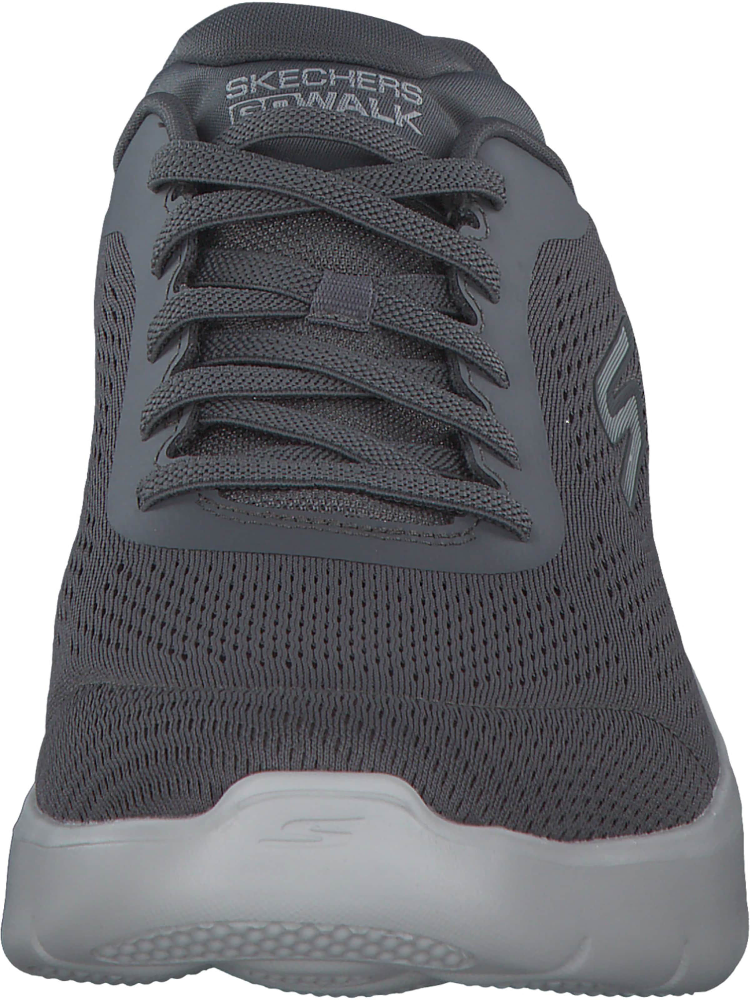 Dark grey skechers on sale