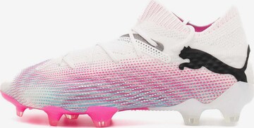 PUMA Soccer Cleats 'Future 7 Ultimate' in White: front
