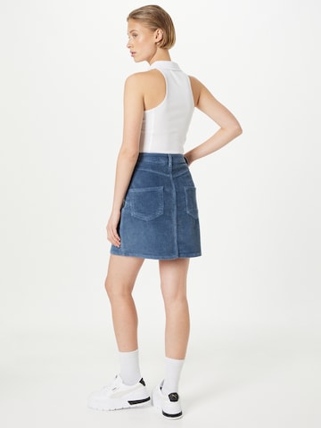 KnowledgeCotton Apparel Skirt in Blue