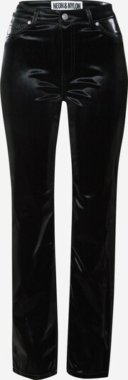NEON & NYLON Trousers 'RIVA' in Black, Item view