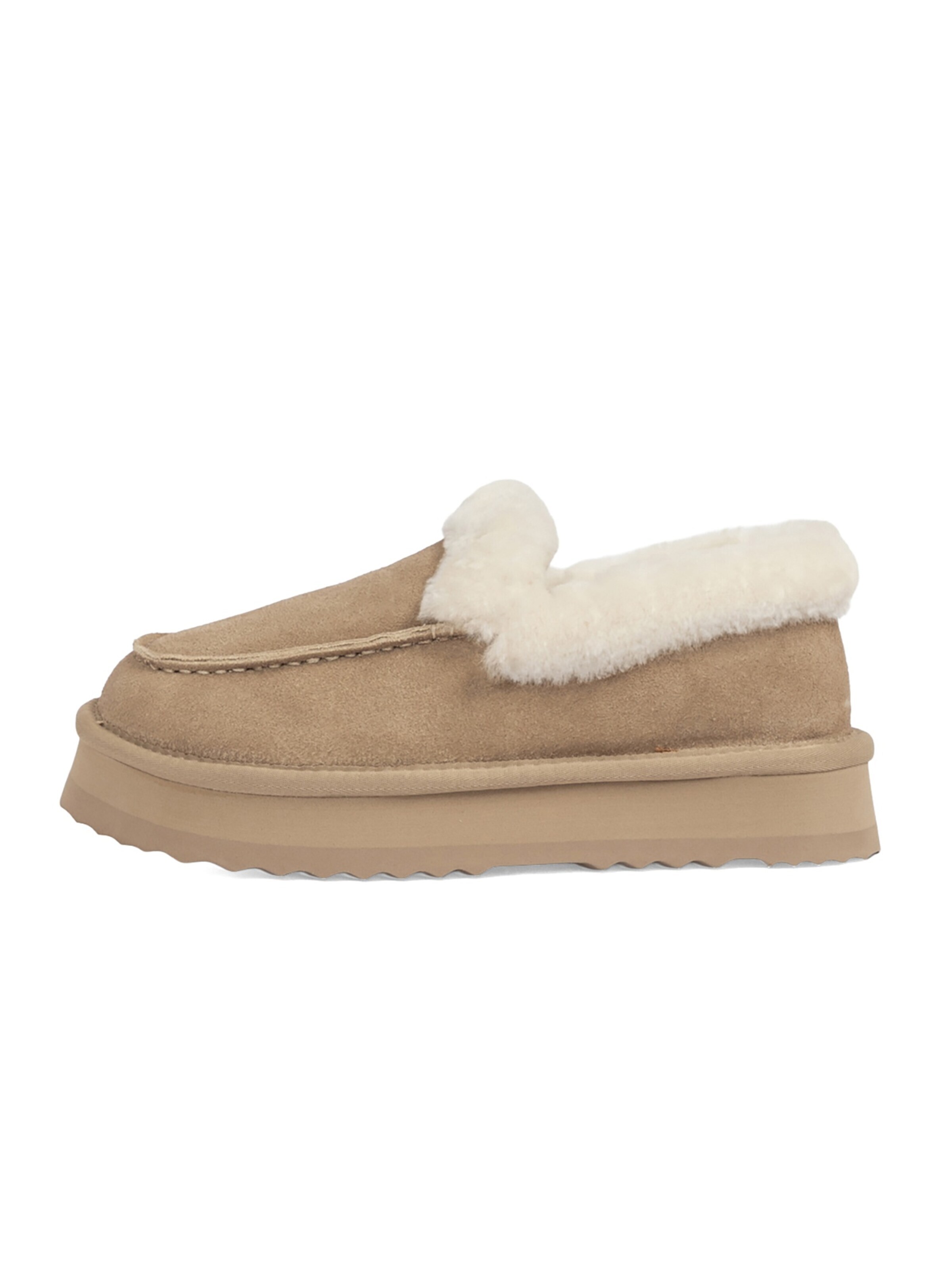 L'Arte Milano Ankle Boots‌‌‌‌‌‌ in Beige: Vorderseite