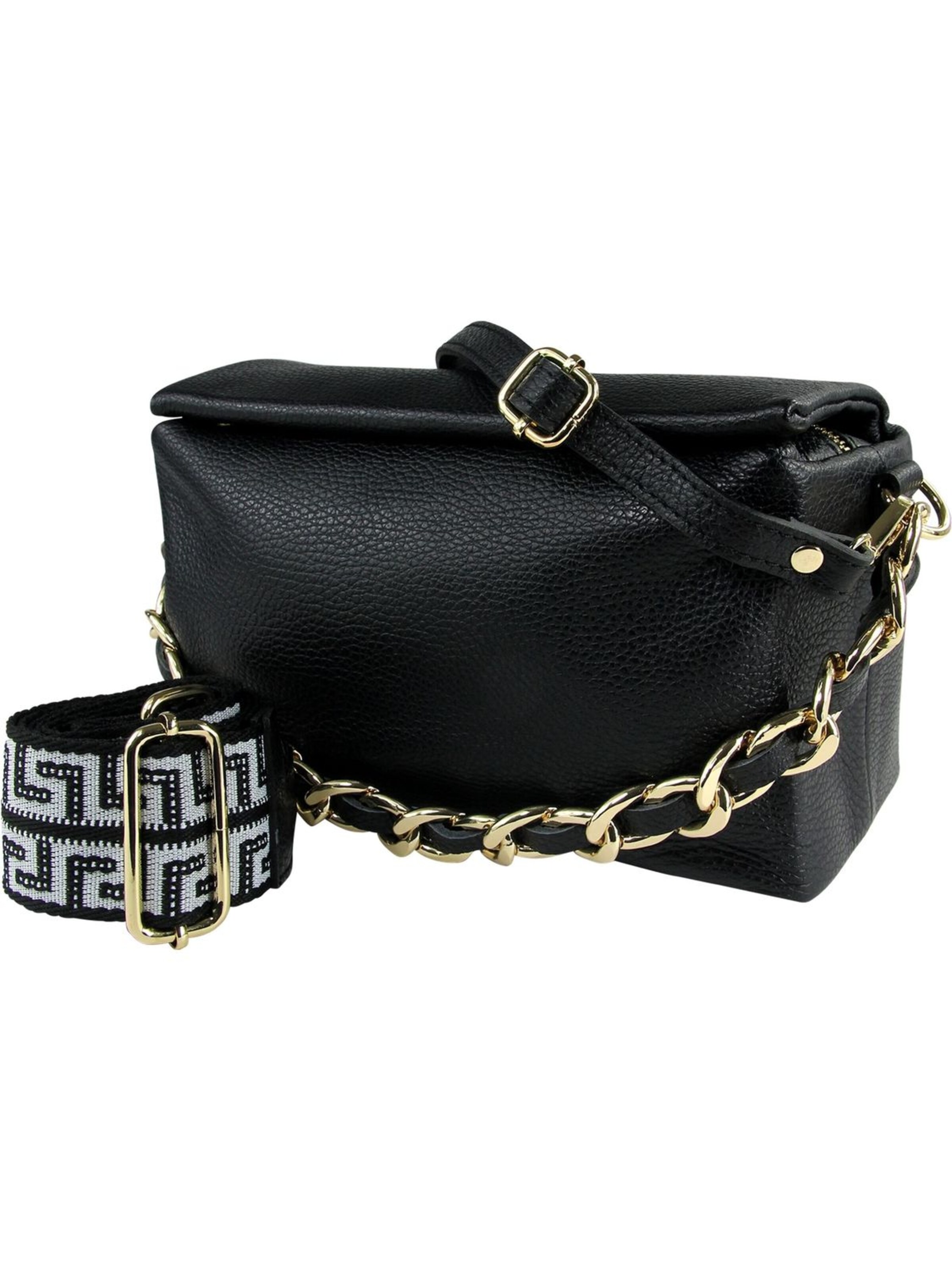 Toscanto Schoudertas in Zwart: voorkant