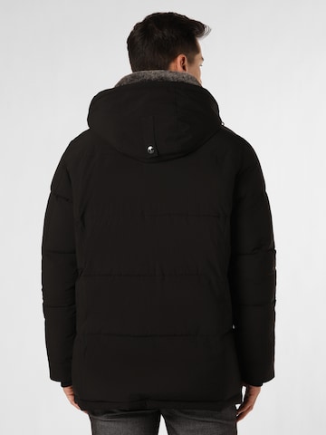 Andrew James Winter Jacket ' Finn3 ' in Black