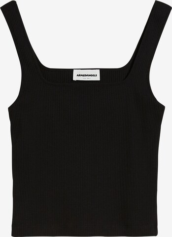 ARMEDANGELS Top 'ANONG' in Black: front