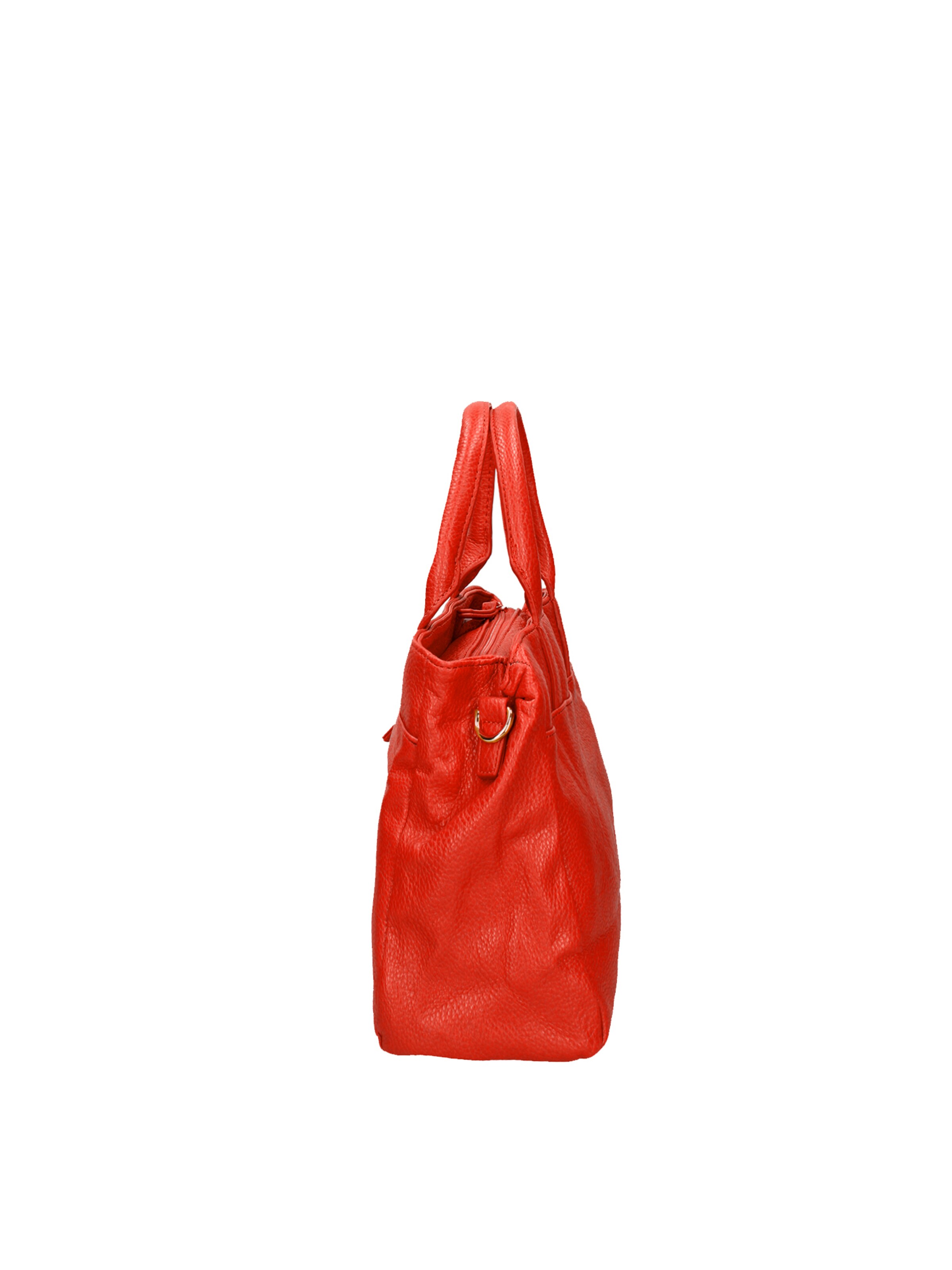 Borsa a mano 'Borsa a Mano Donna B Cavalli Ecopelle Zip - 30x22x10 cm' di B. Cavalli in rosso