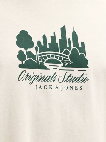 JACK & JONES Majica 'JORNORREBRO' | bela barva