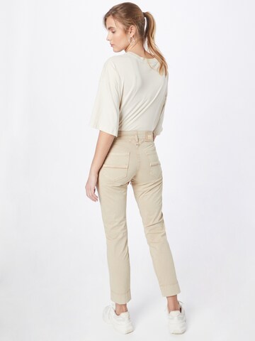 Coupe slim Jean MAC en beige