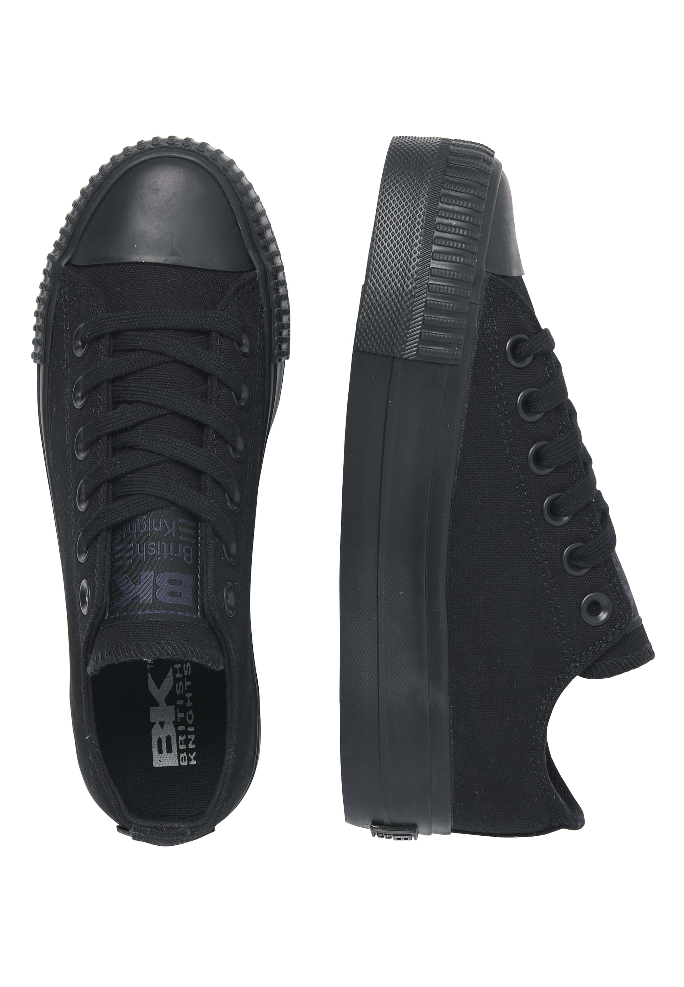Baskets basses ' KAYA LOW ' BRITISH KNIGHTS en noir